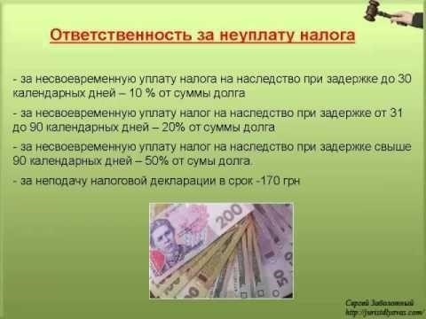 Ответственность за удержание налогов