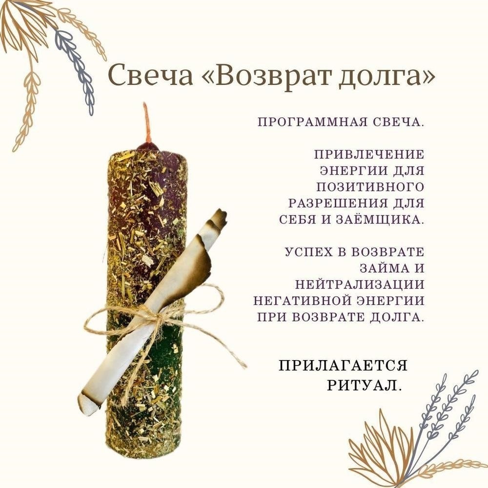 Подготовка ритуального пространства для заклинания возврата долга