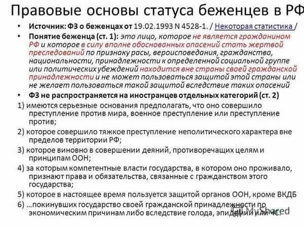 Причины для отказа