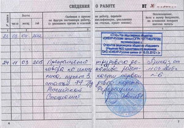 Новые правила ведения трудовых книжек