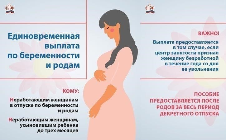 Доступ к пособию по беременности и родам онлайн