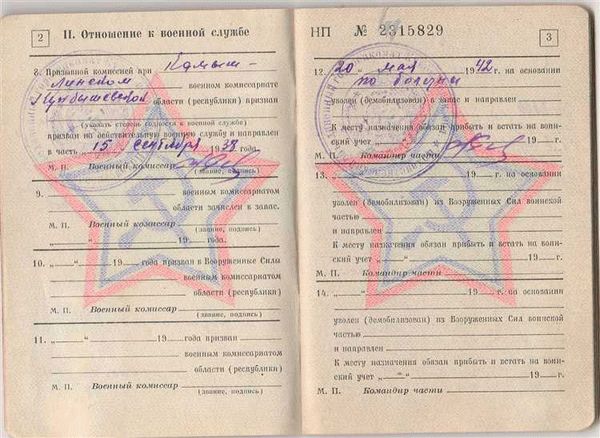 Как долго оформляется военный билет?
