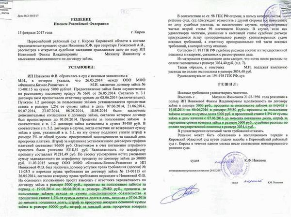 Процесс исполнения решения суда: шаги и особенности
