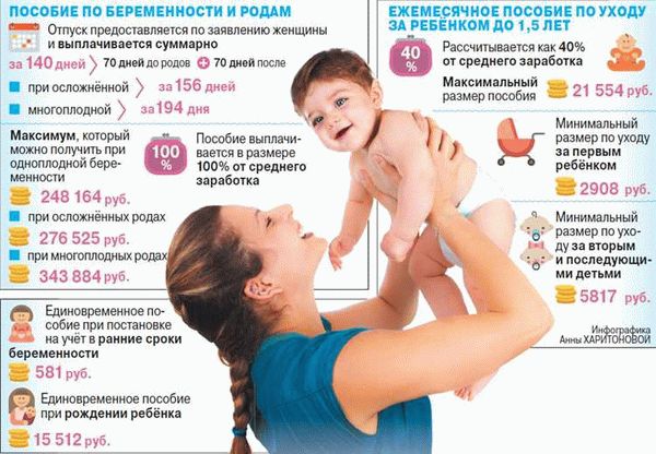 Условия выплат ИП по беременности и родам в 2026 году