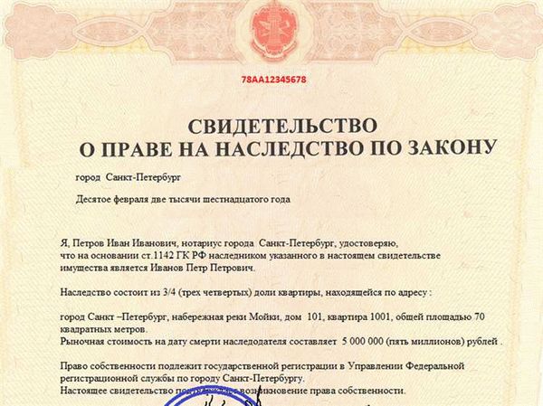 Методы определения наследства