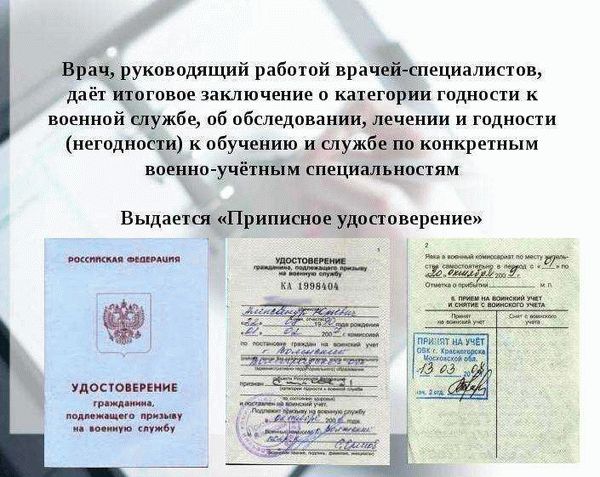 Назначение и значения приписного свидетельства