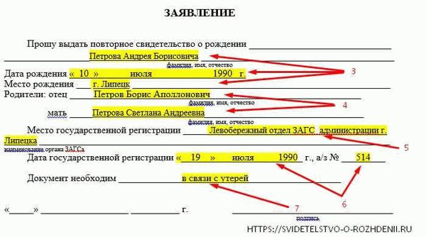 Как получить дубликат свидетельства о рождении