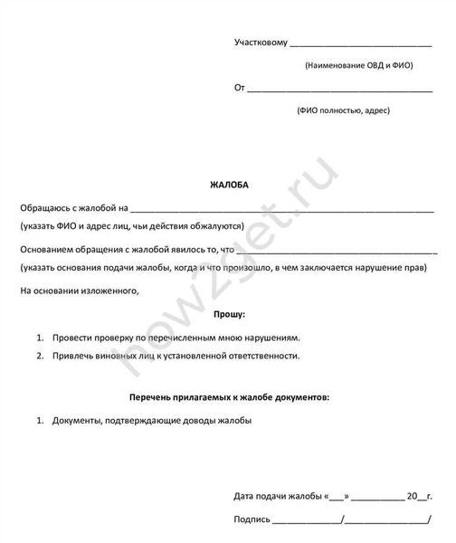 Когда жалобу можно подавать