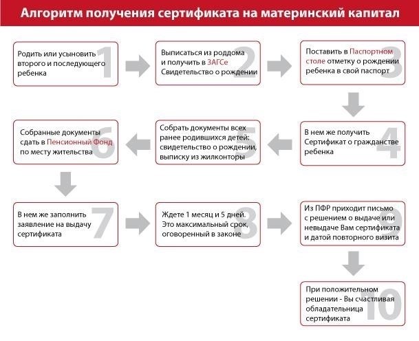Критерии получения материнского капитала