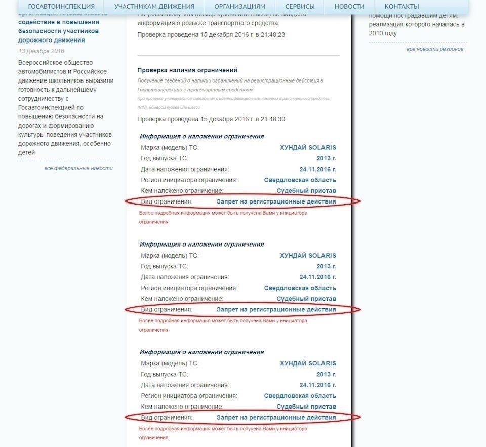 Обзор процедуры снятия запрета на регистрационные действия