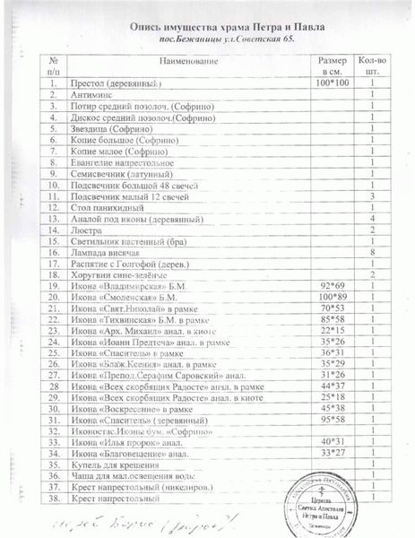 Акт инвентаризации – образец, бланк 2022 года