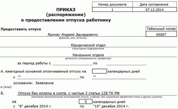 Ошибки при оформлении отпусков: что нужно знать