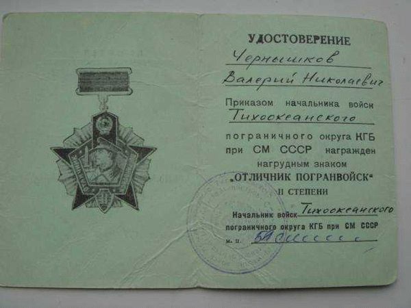 За что выдают знак отличия 1 и 2 степени?