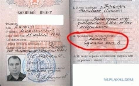 Порядок выдачи временного военного билета