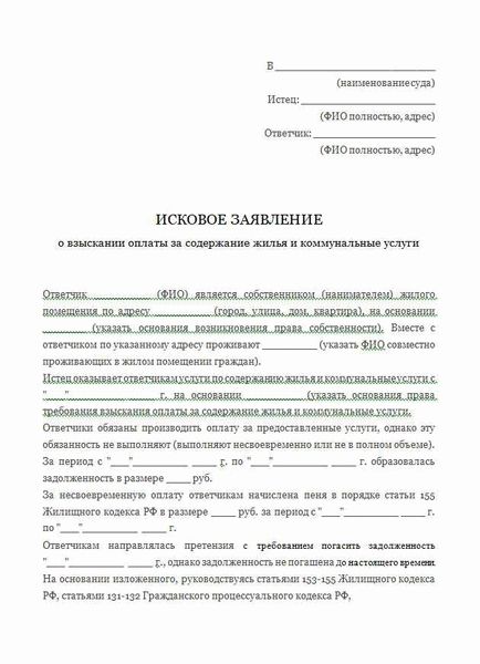 Правильно заполните заявление о взыскании
