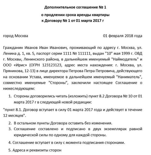 Важность срока наема жилья