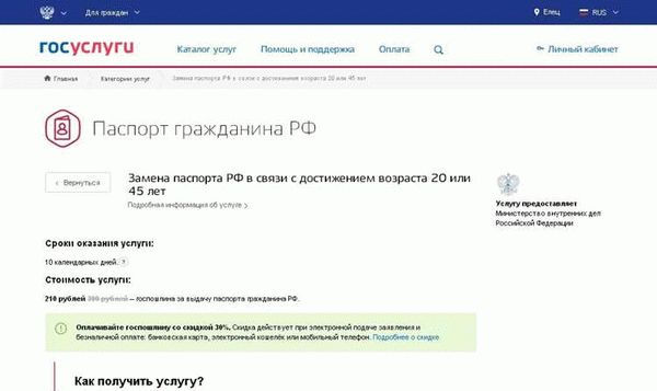 Размер штрафа за просроченный паспорт