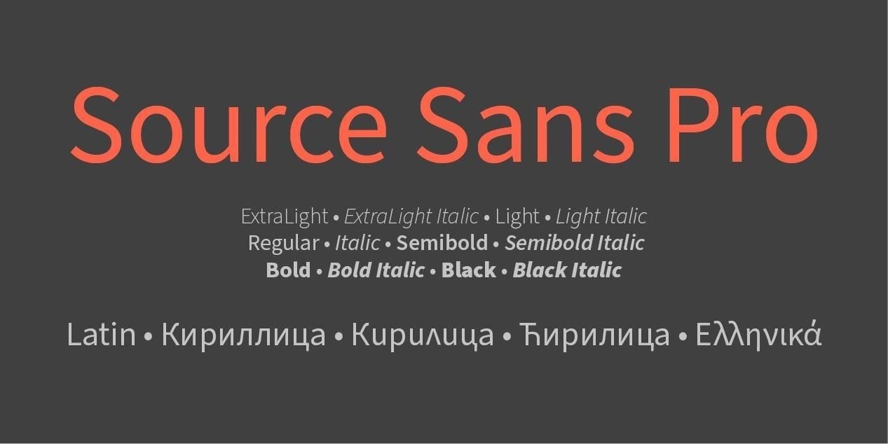 Source Sans Pro: Профессиональный шрифт для делового использования