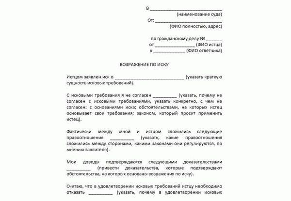 Что можно просить у суда в возражениях на возражения